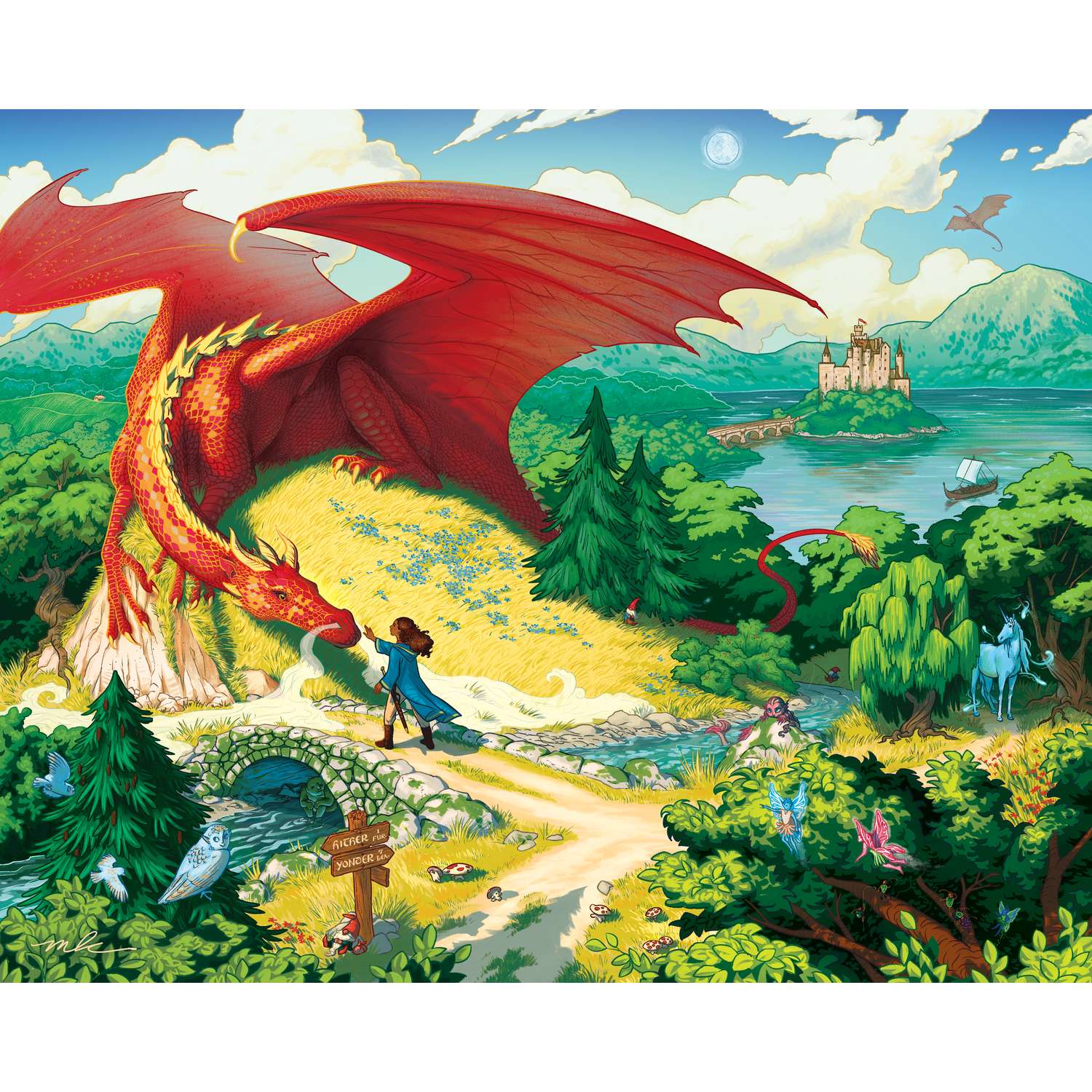 My Little Dragon | 210 Piece Personal Puzzle