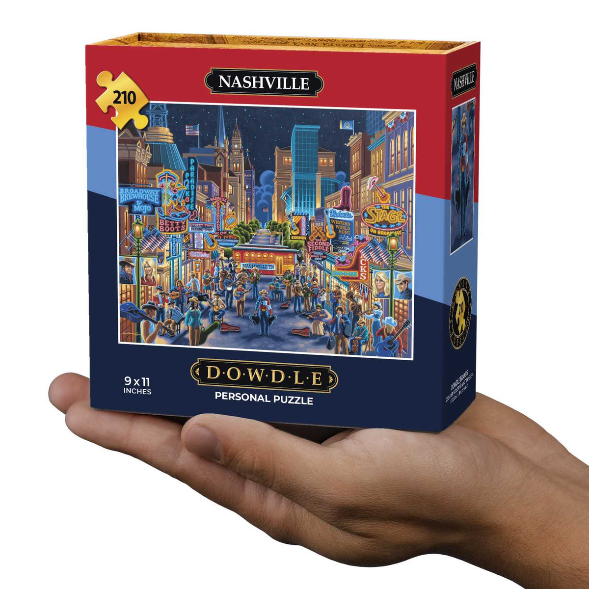 Nashville | 210 Piece Personal Puzzle