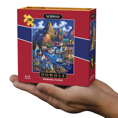 Norway | 210 Piece Personal Puzzle