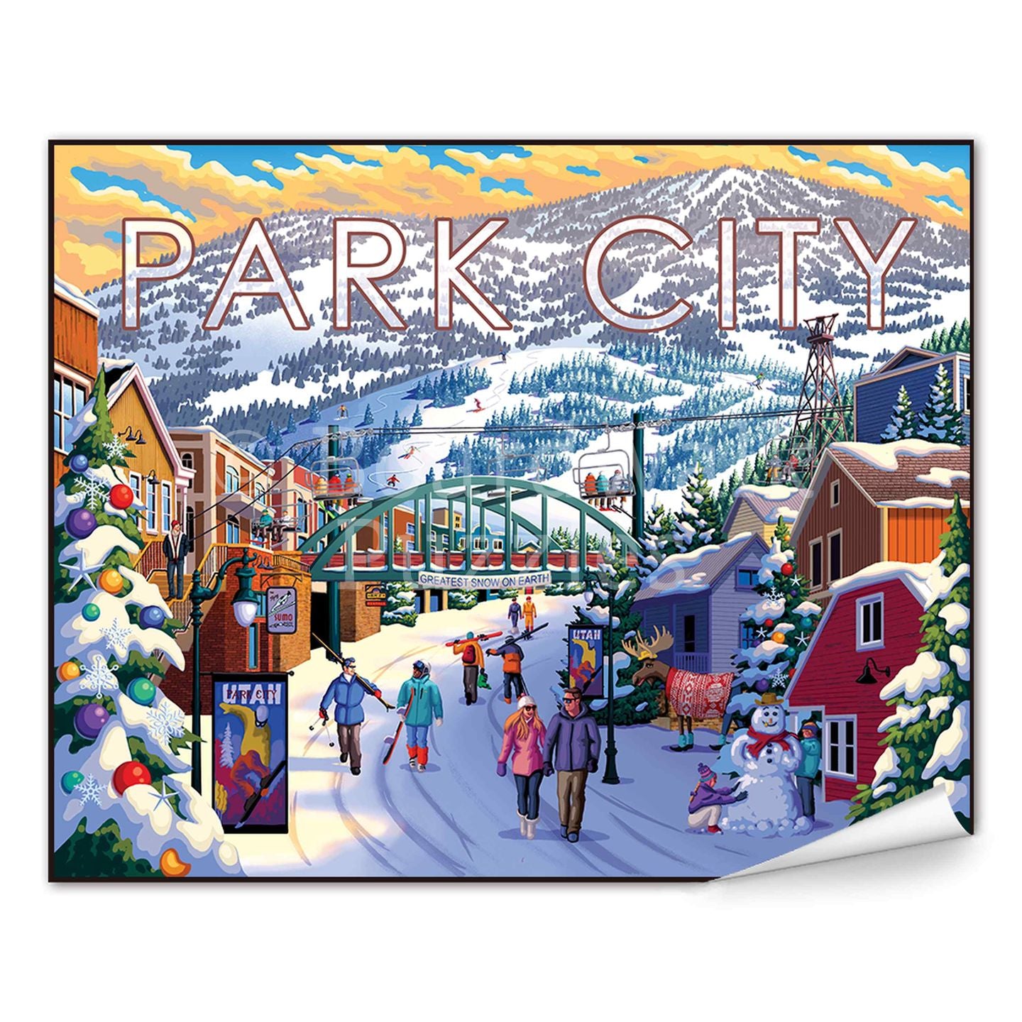 Park City Winter | Boardwalk Fine Art