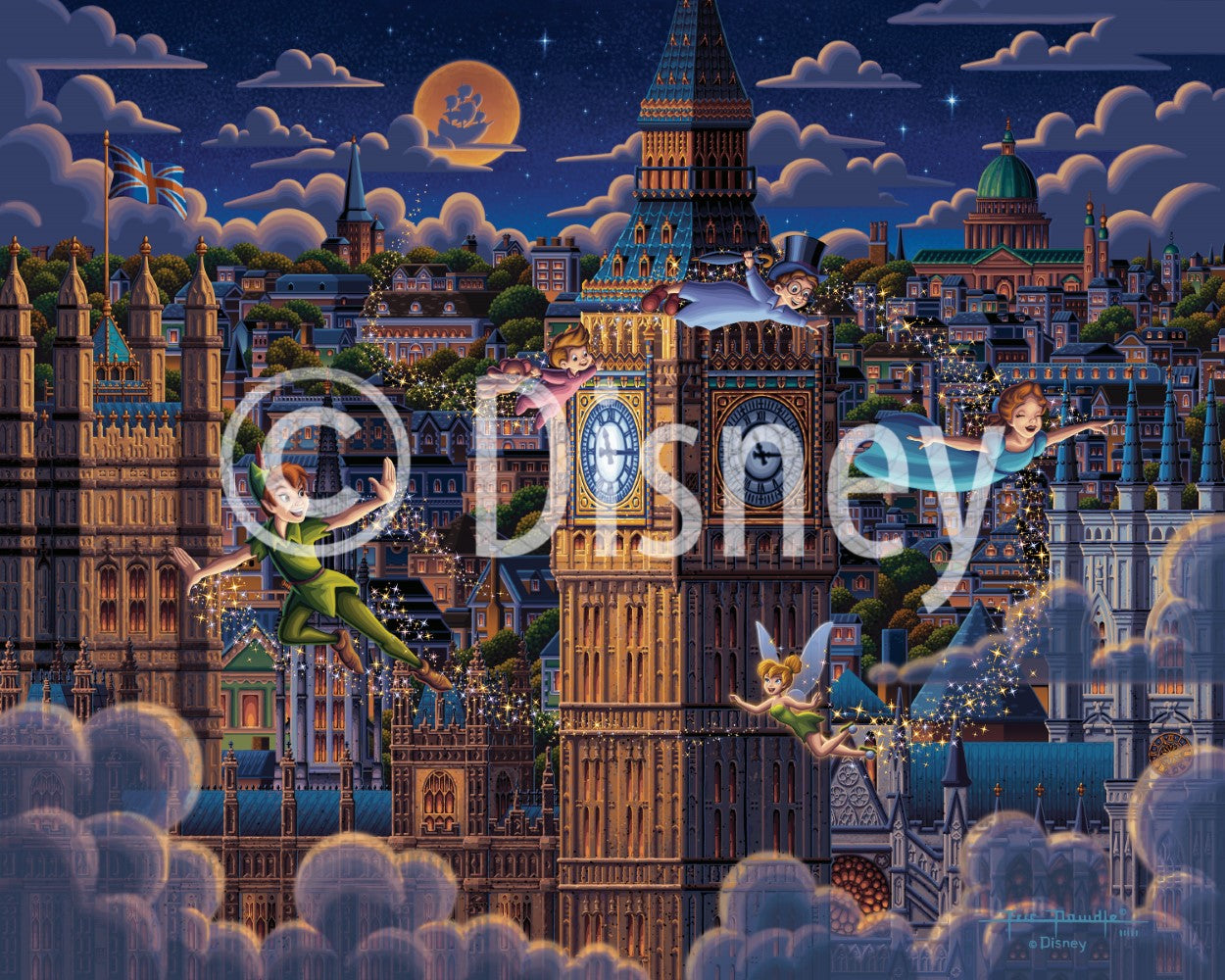Peter Pan Learning to Fly - 500 Piece