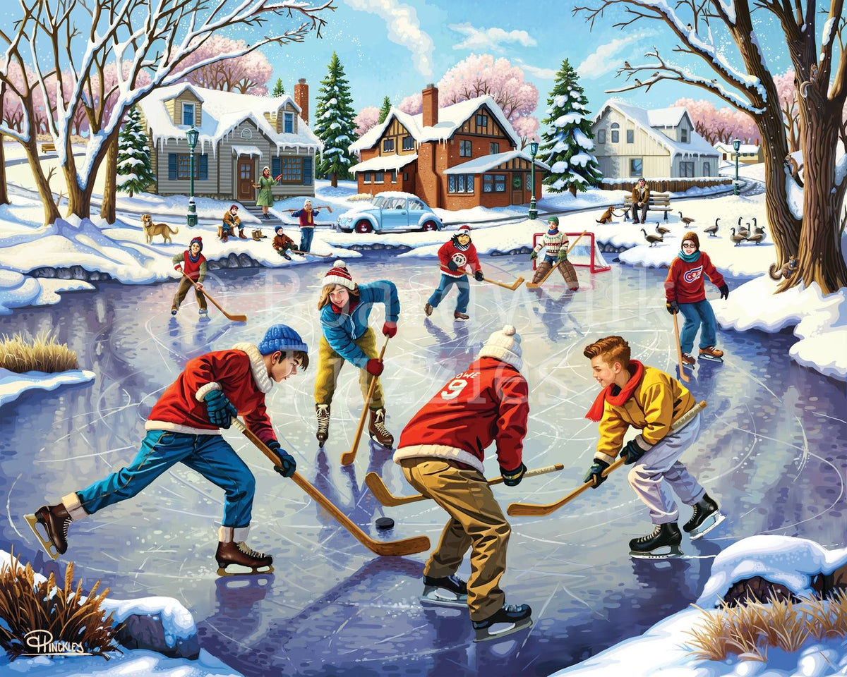 Pond Hockey | 210 Piece Personal Puzzle