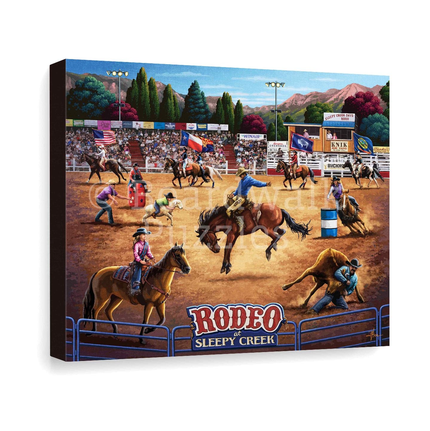 Rodeo at Sleepy Creek | Boardwalk Fine Art
