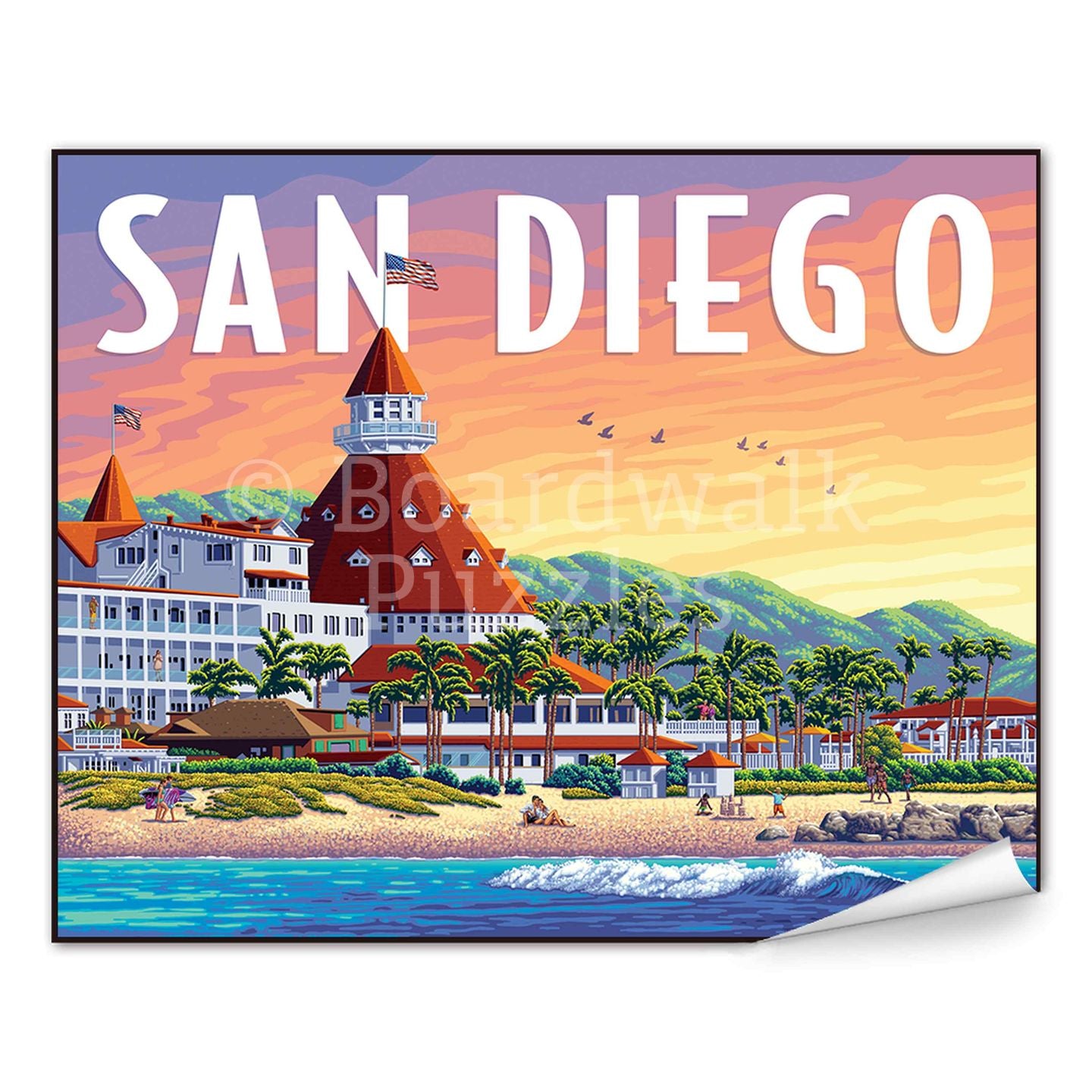 San Diego | Boardwalk Fine Art