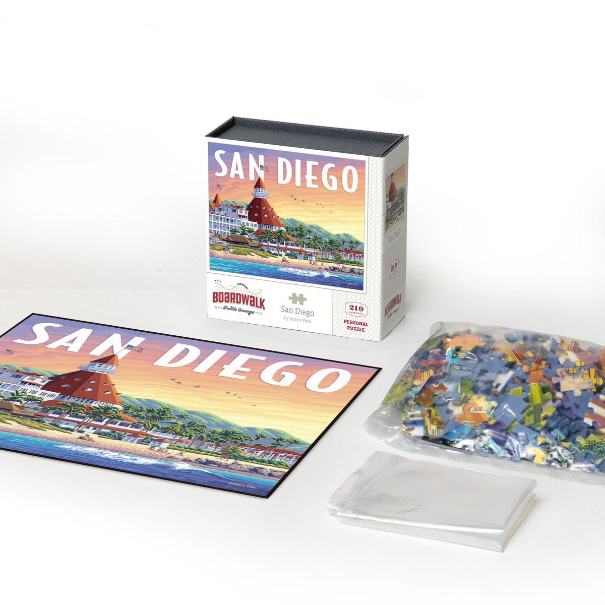 San Diego | 210 Piece Personal Puzzle