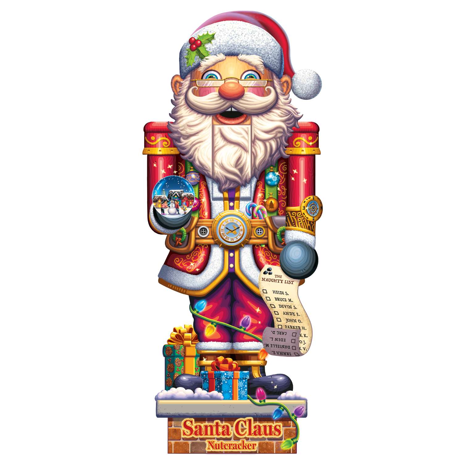 Santa Claus | Luxury Wood Puzzle - Large Size
