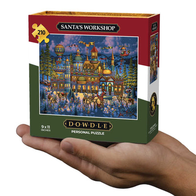 Santa's Workshop | 210 Piece Personal Puzzle