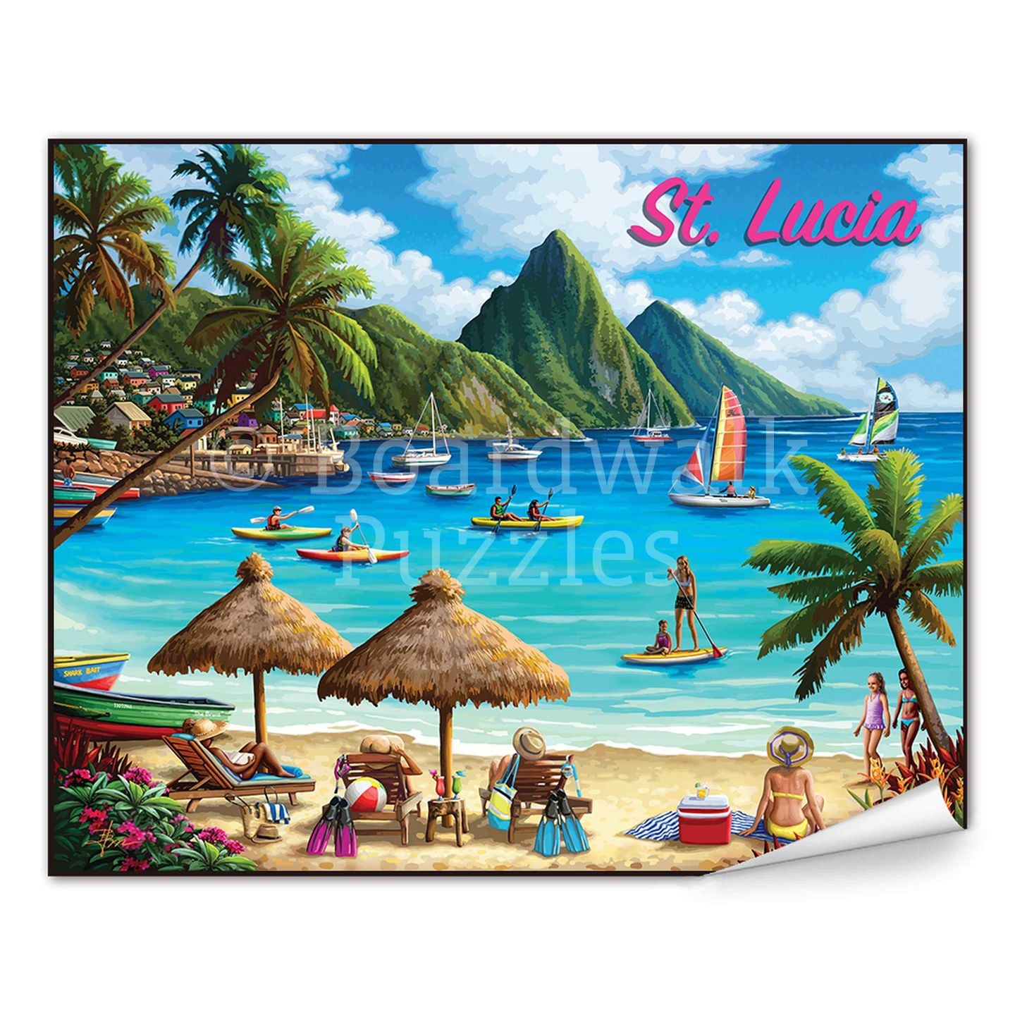 St. Lucia | Boardwalk Fine Art