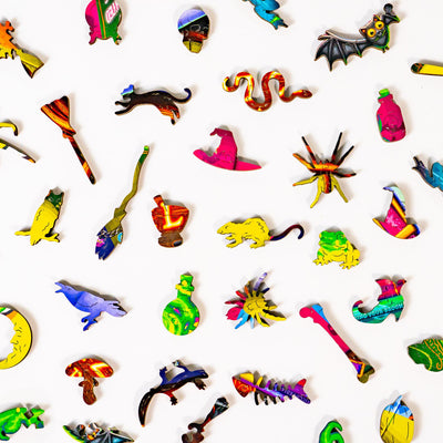 Witch Hazel | Luxury Wood Puzzle - Large Size