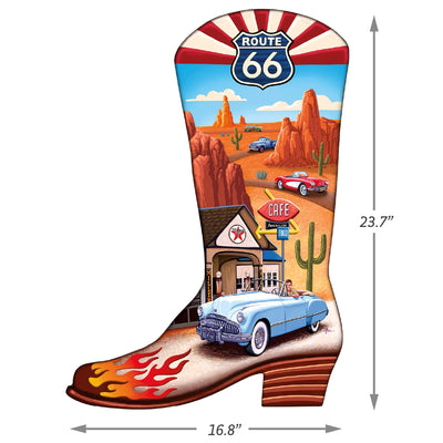 Boot 66 | Luxury Wood Puzzle - Large Size