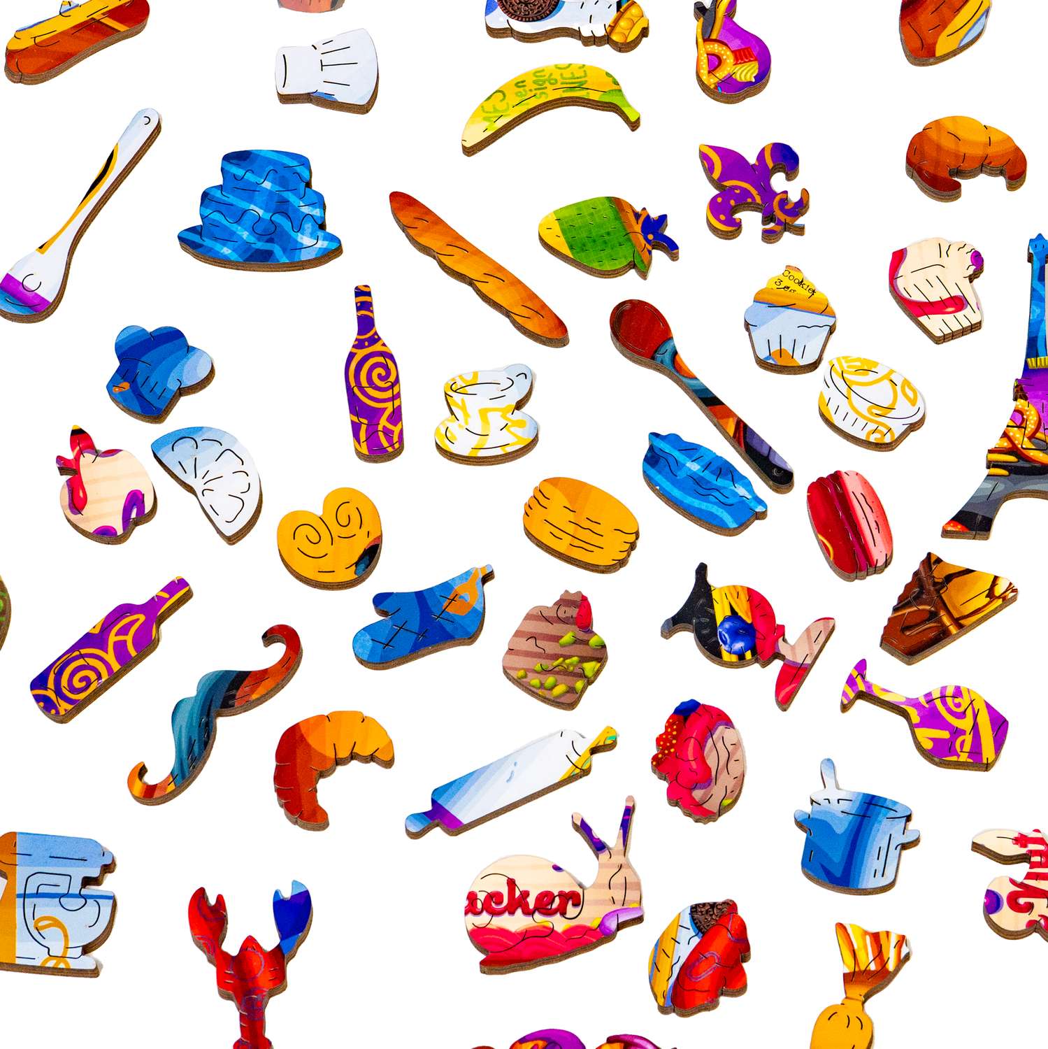 Chef Francois | Luxury Wood Puzzle - Large Size