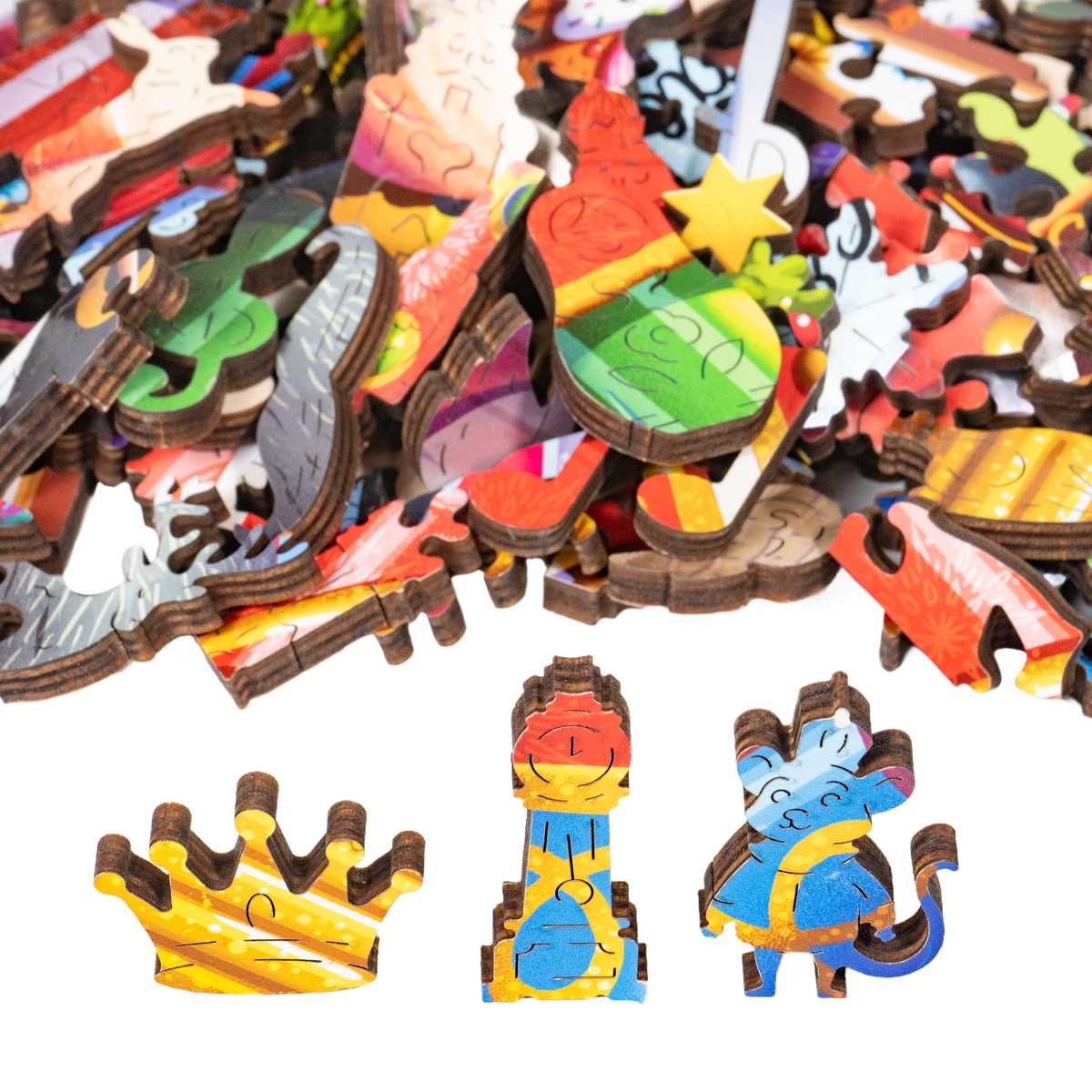 Nutcracker at the Ballet | Luxury Wood Puzzle - Large Size