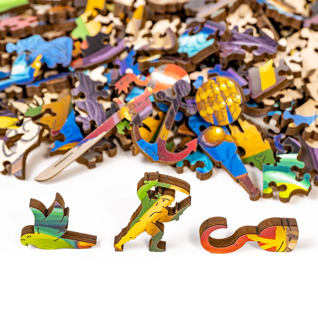 Pirate Pete | Luxury Wood Puzzle - Large Size