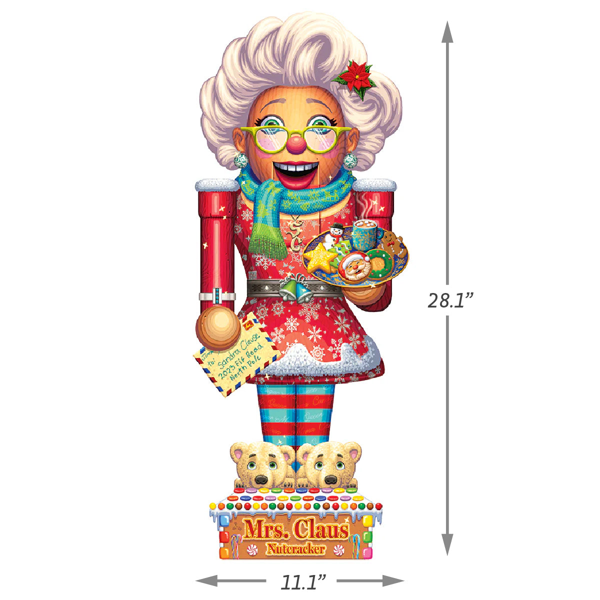 Sandra Claus | Luxury Wood Puzzle - Large Size
