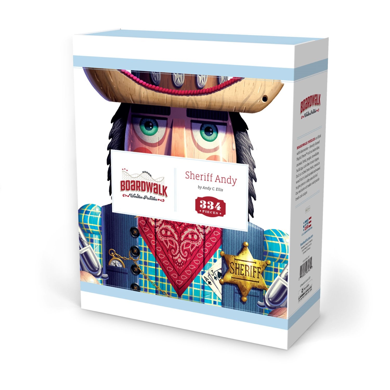 Sheriff Andy | Large Luxury Wood Puzzle - Large Size