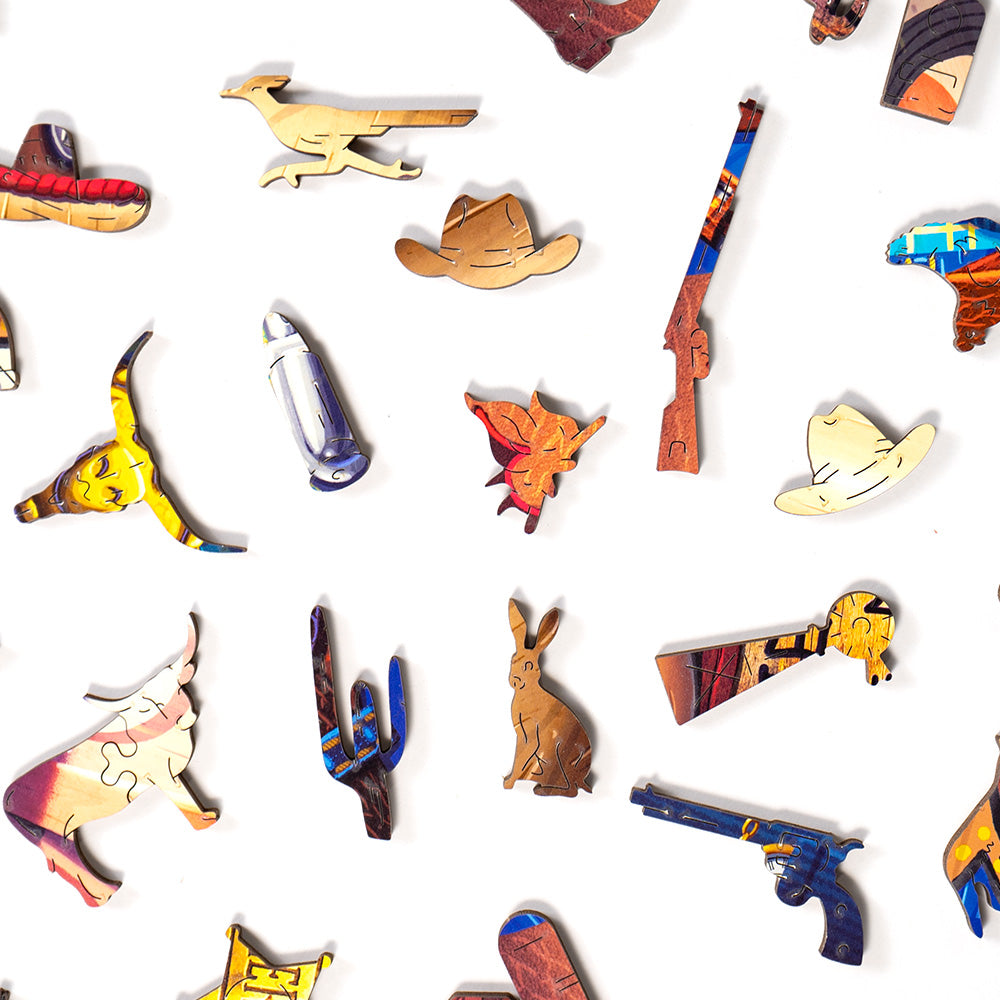 Sheriff Andy | Large Luxury Wood Puzzle - Large Size