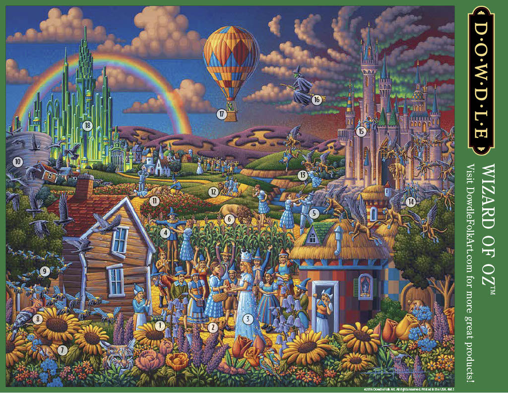 Wizard of Oz | 1000 Piece Dowdle Jigsaw Puzzle