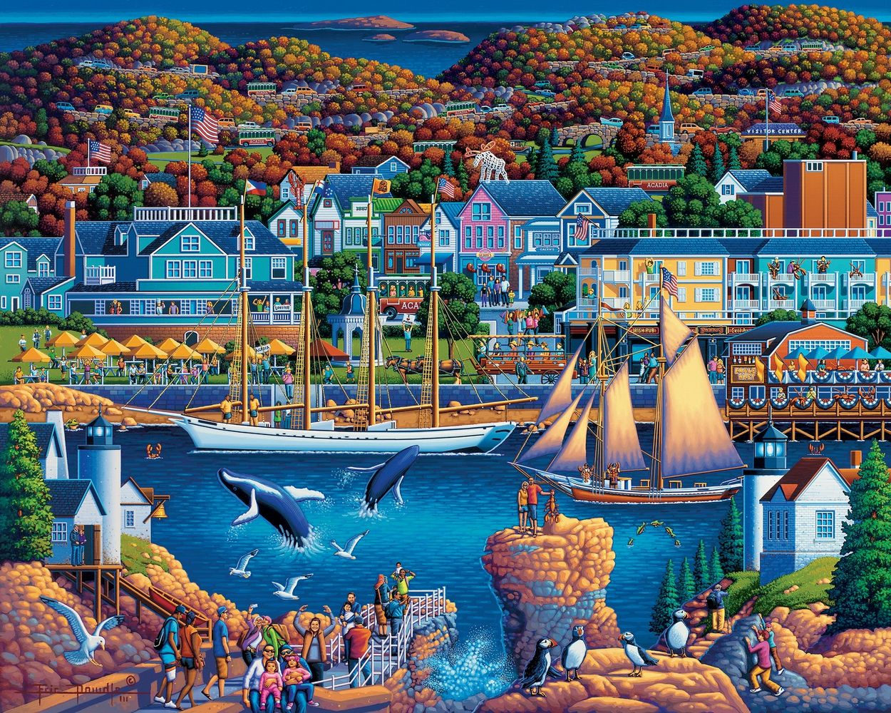 Acadia - Wooden Puzzle