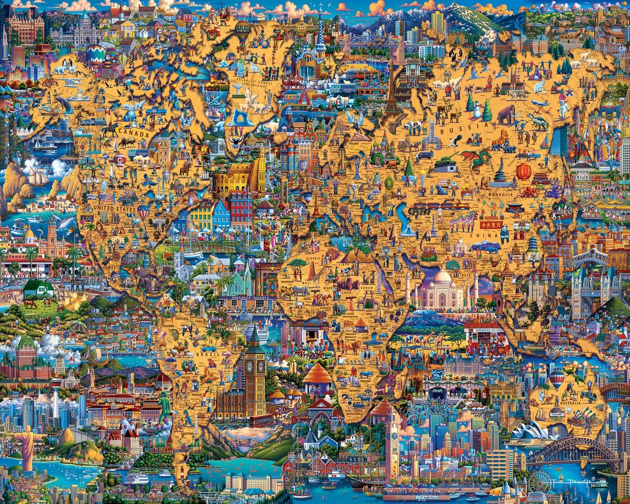 Best of the World - Wooden Puzzle
