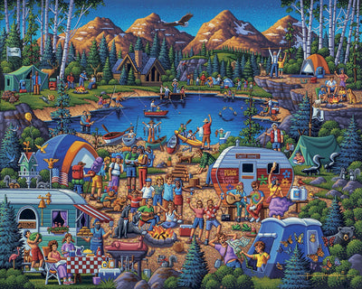 Camping Adventure - Mini Puzzle - 250 Piece