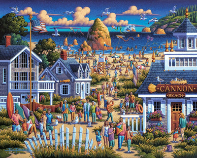 Cannon Beach - Wooden Puzzle