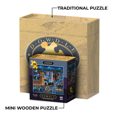 London - Mini Puzzle - 250 Piece