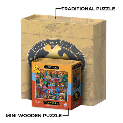 Tombstone - Mini Puzzle - 250 Piece