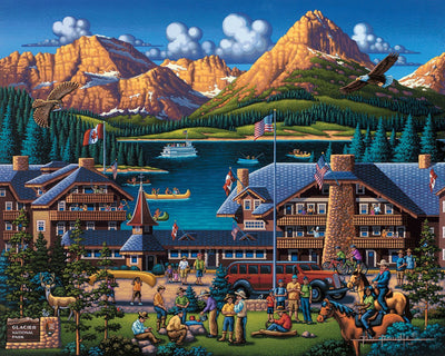 Glacier National Park - Mini Puzzle - 250 Piece