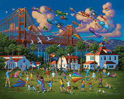 Golden Gate Bridge - Wooden Puzzle