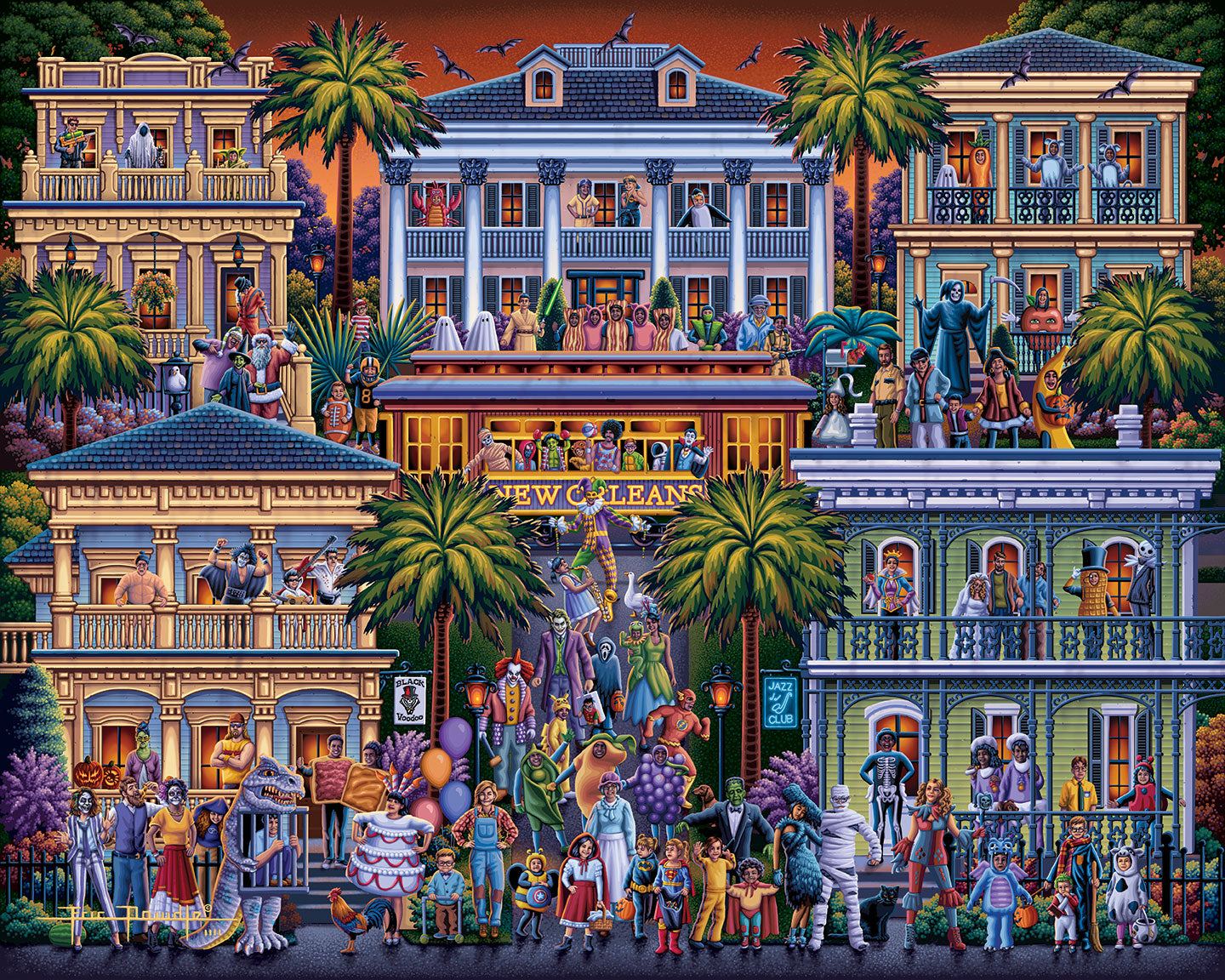 Halloween Cajun Style | 210 Piece Personal Puzzle