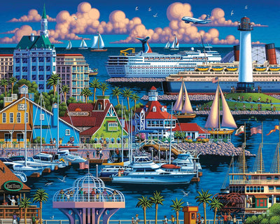 Long Beach - Mini Puzzle - 250 Piece