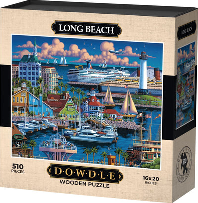 Long Beach - Wooden Puzzle