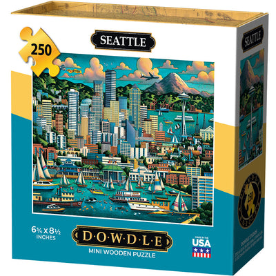 Seattle - Mini Puzzle - 250 Piece