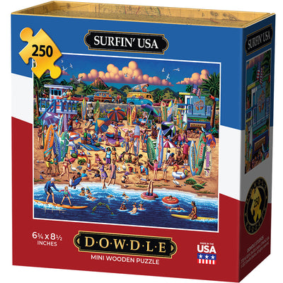 Surfin' USA - Mini Puzzle - 250 Piece
