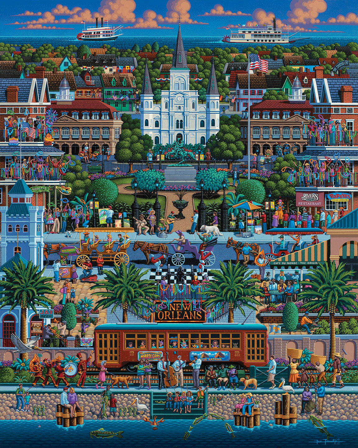 New Orleans | 210 Piece Personal Puzzle