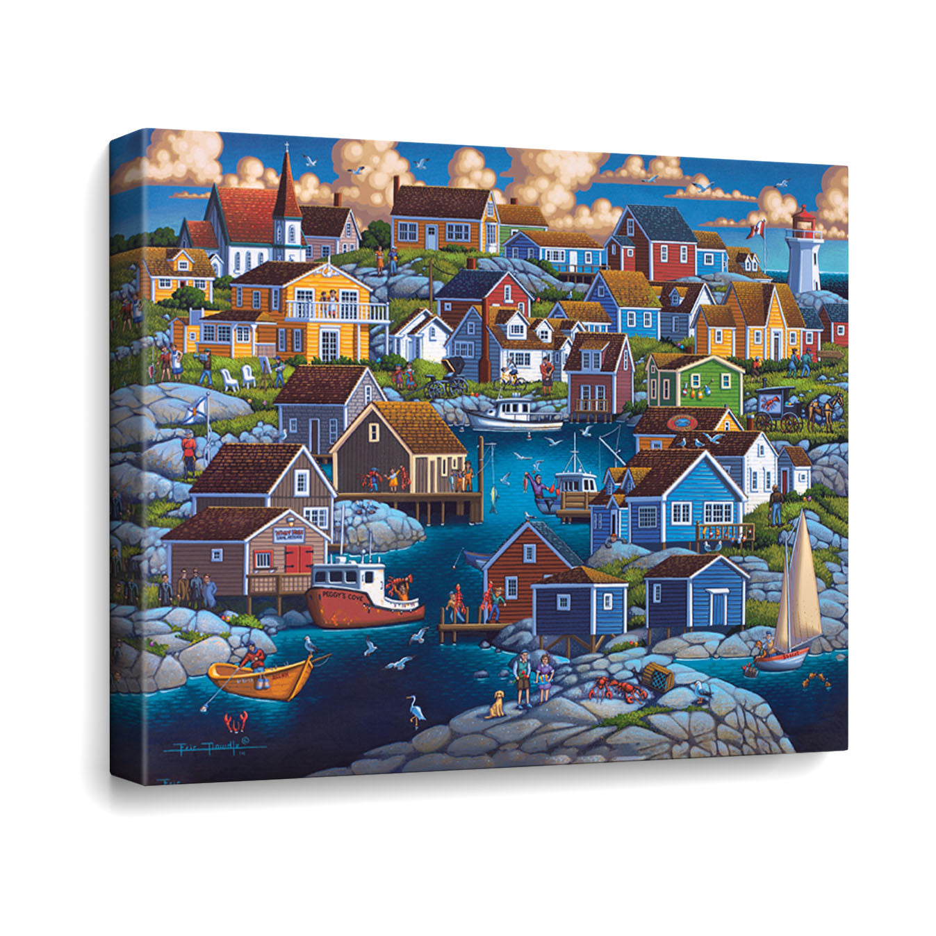 Peggy's Cove - Wooden Puzzle