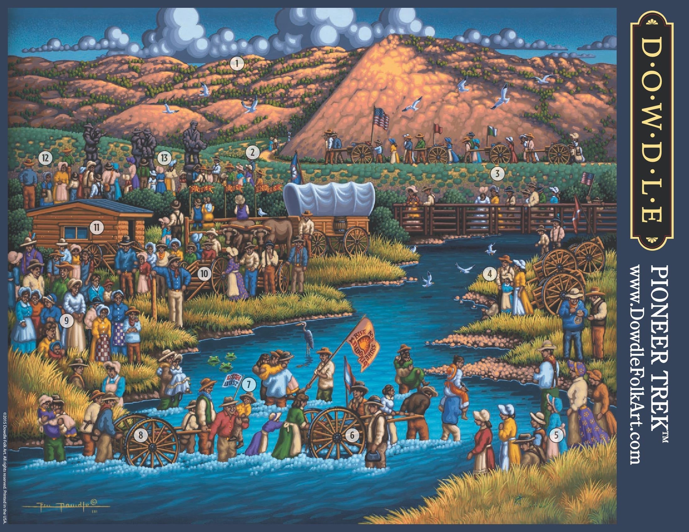 Pioneer Trek - Mini Puzzle - 250 Piece
