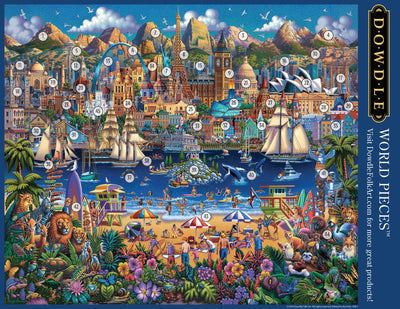World Pieces - Mini Puzzle - 250 Piece