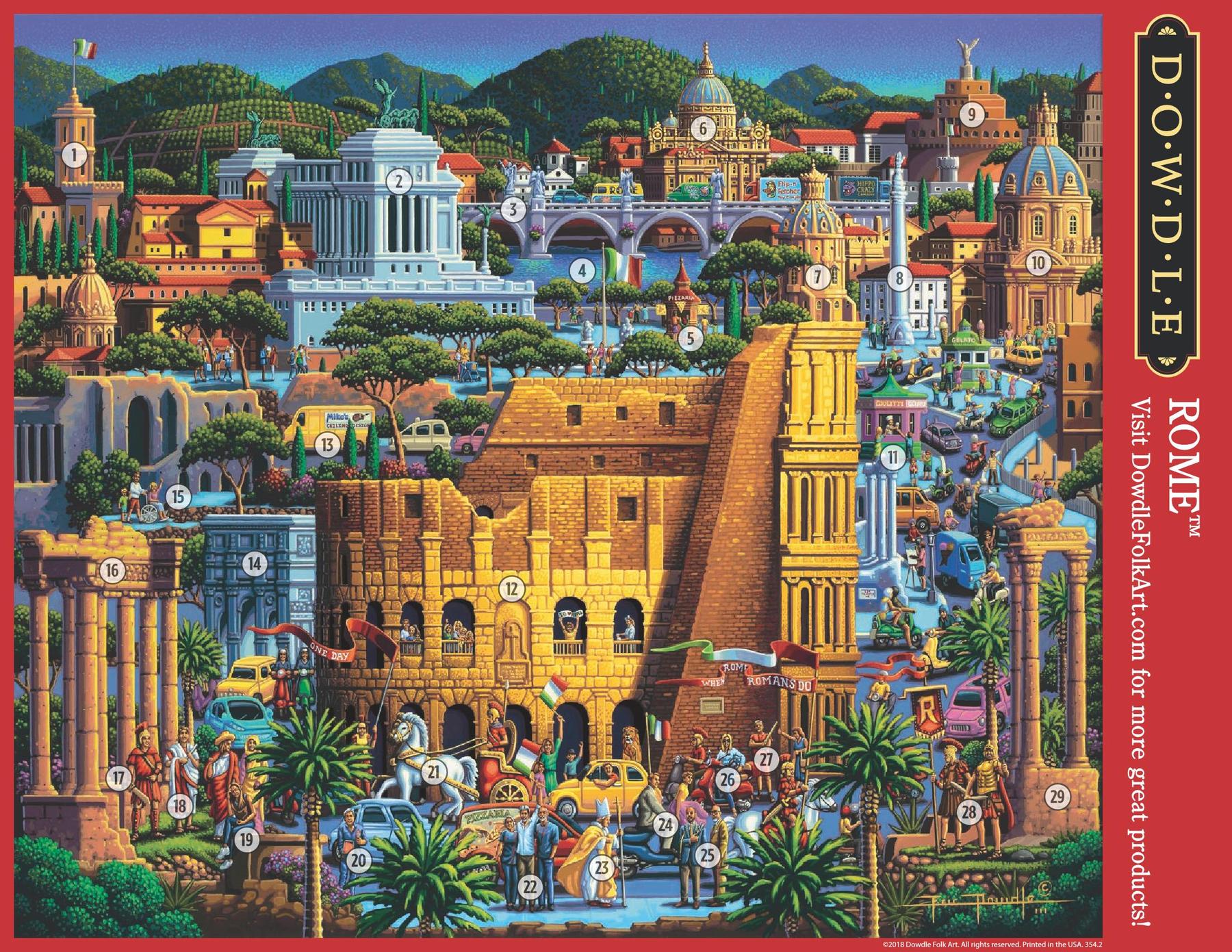 Rome - Mini Puzzle - 250 Piece