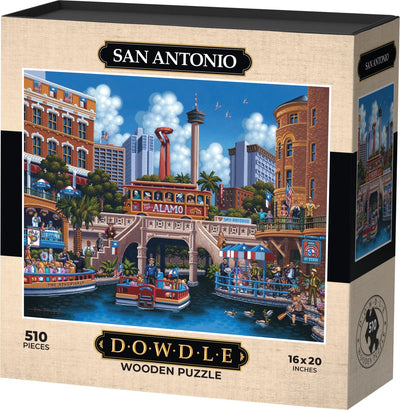 San Antonio - Wooden Puzzle