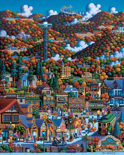 Smoky Mountains - Wooden Puzzle