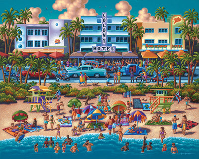 South Beach - Mini Puzzle - 250 Piece