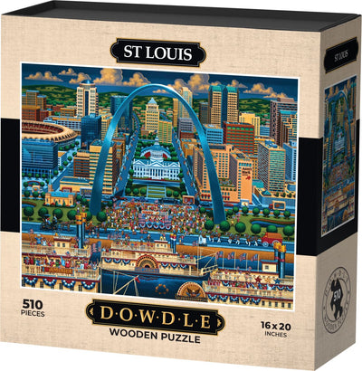 St. Louis - Wooden Puzzle
