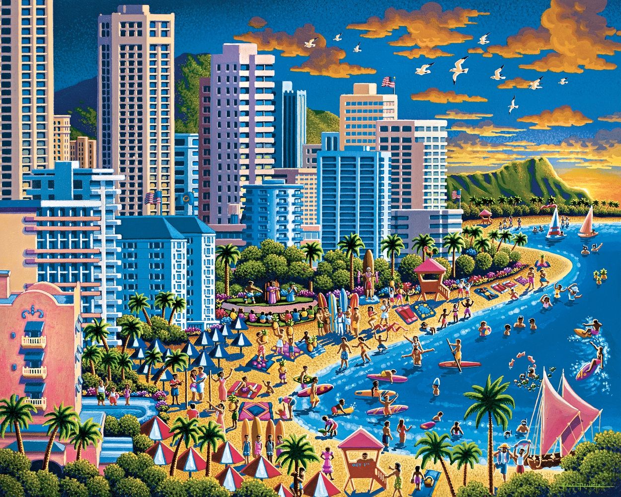 Waikiki - Wooden Puzzle