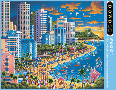 Waikiki - Mini Puzzle - 250 Piece