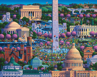 Washington DC Mall - Mini Puzzle - 250 Piece