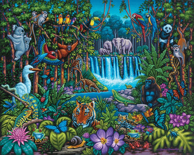 Wild Jungle - Wooden Puzzle