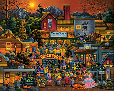 Witchfest - Wooden Puzzle