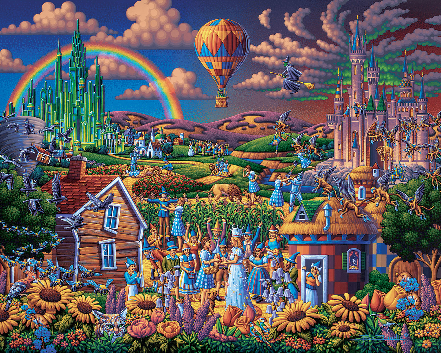 Wizard of Oz | 1000 Piece Dowdle Jigsaw Puzzle